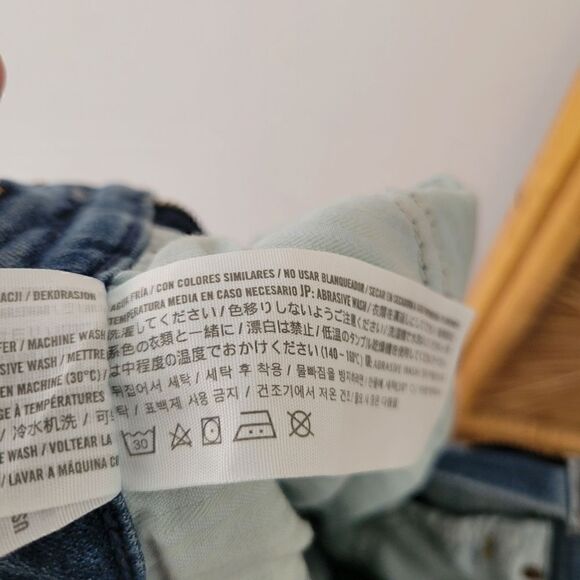 Abercrombie & Fitch Simone High Rise Super Skinny Jeans Distressed 25/0S - Picture 10 of 10